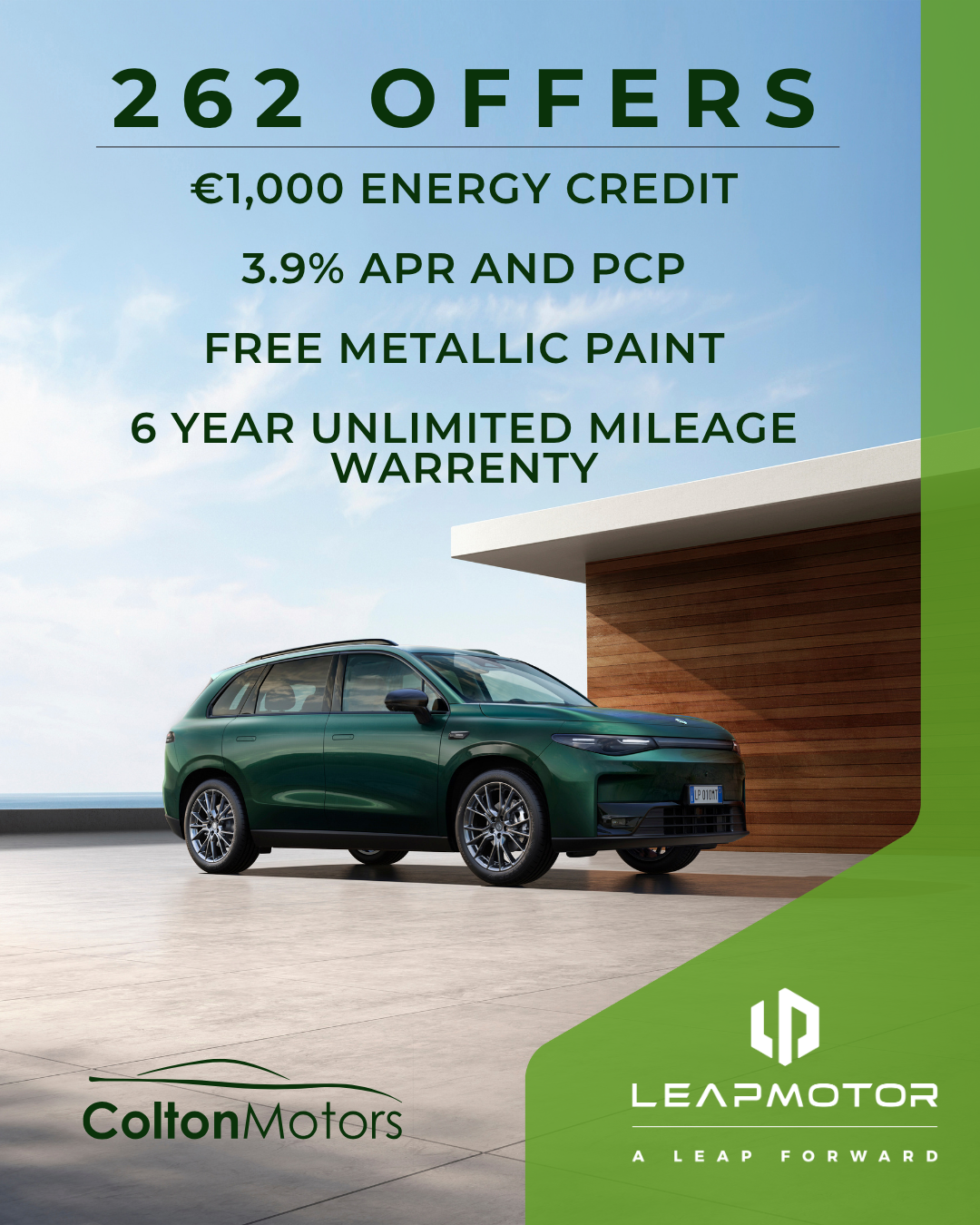 Leapmotor 262 Offers EXTENDED!